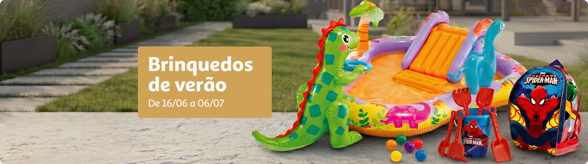 Brinquedos de Ver&atilde;o Auchan
